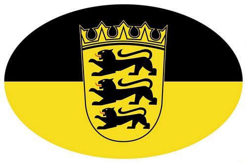 Wappen Aufkleber Sticker Baden Württemberg