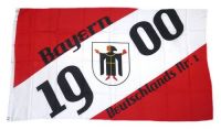 Fahne / Flagge Bayern 1900 Fan 90 x 150 cm Fahne / Flagge Bayern 1900 Fan 90 x 150 cm