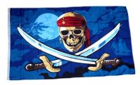Fahne Pirat Säbel und Dolch 150 x 250 cm Flagge 