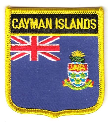 Wappen Aufnäher Fahne Cayman Inseln