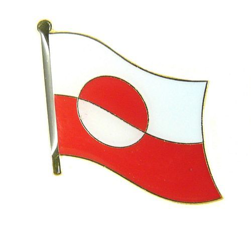Flaggen Pin Fahne Grönland Anstecknadel Flagge 