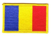 Fahnen Aufnäher Rumänien Fahnen Aufnäher Rumänien