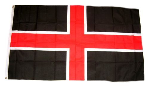 Fahne / Flagge England - Durham City 90 x 150 cm