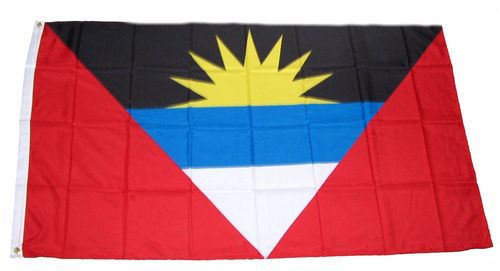 Flagge / Fahne Antigua & Barbuda Hissflagge 90 x 150 cm