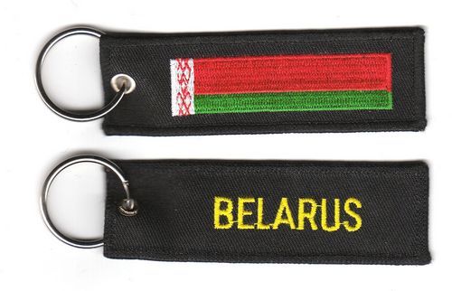 Fahnen Schlüsselanhänger Weißrussland