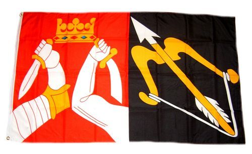 Fahne / Flagge Finnland - Nordkarelien 90 x 150 cm