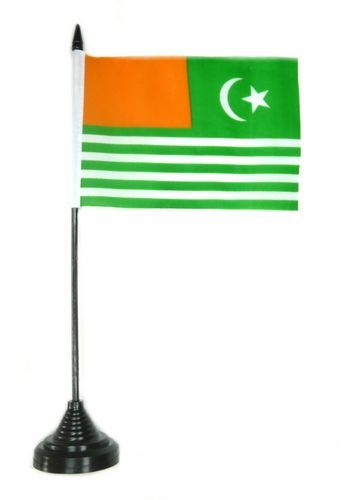 Fahne / Tischflagge Kaschmir NEU 11 x 16 cm Flaggen