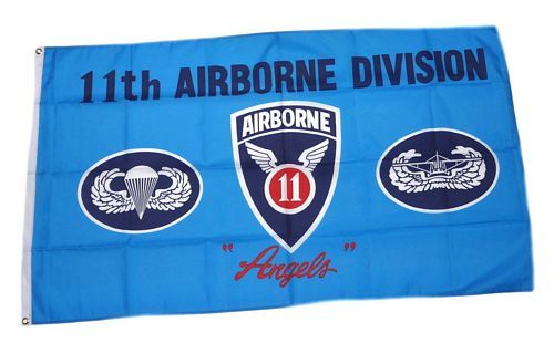 Fahne / Flagge 11th Airborne Division 90 x 150 cm