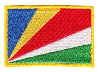 Fahnen Aufnäher Seychellen Fahnen Aufnäher Seychellen