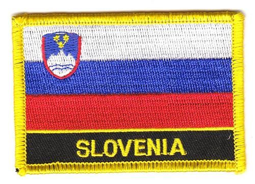 Aufnäher Serbien Wappen Schrift Patch Flagge Fahne
