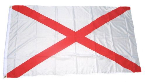 Fahne / Flagge USA - Alabama 90 x 150 cm