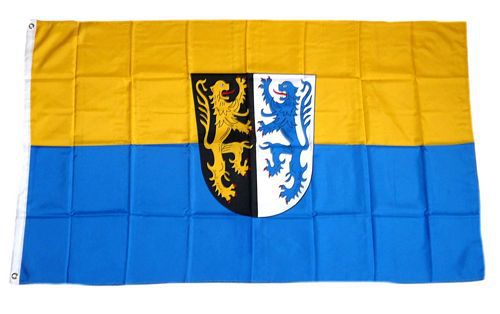 Flagge / Fahne Landkreis Kusel Hissflagge 90 x 150 cm