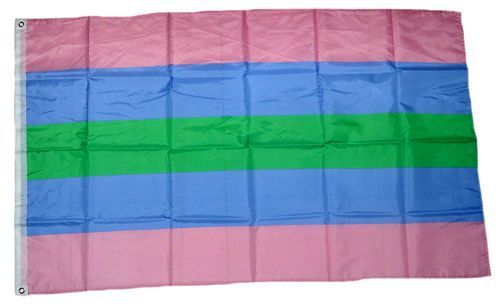 Fahne / Flagge Trigender 90 x 150 cm