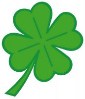 Aufkleber Sticker Kleeblatt Aufkleber Sticker Kleeblatt