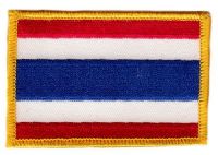 Fahnen Aufnäher Thailand Fahnen Aufnäher Thailand