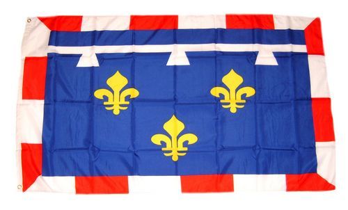 Fahne / Flagge Frankreich - Centre 90 x 150 cm