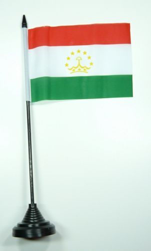Fahne / Tischflagge Tadschikistan 11 x 16 cm Flaggen