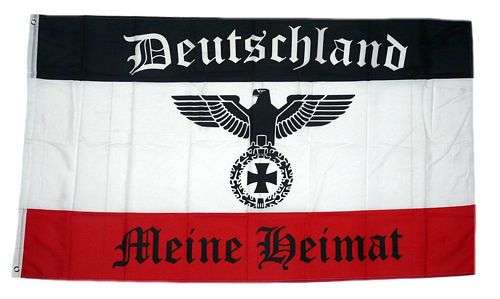 Fahne / Flagge Deutschland Meine Heimat Deutsches Reich, Deutschland, Historisches
