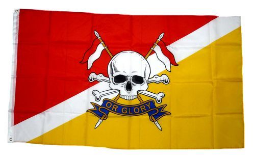 Fahne / Flagge Großbritannien Royal Lancers Corps 90 x 150 cm