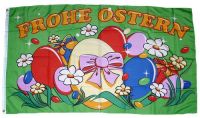 Fahne / Flagge Frohe Ostern Eiernest 60 x 90 cm Fahne / Flagge Frohe Ostern Eiernest 60 x 90 cm