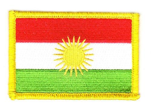 Fahnen Aufnäher Kurdistan