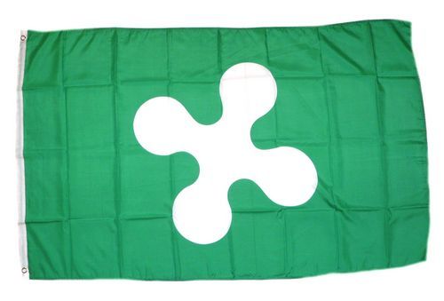 Fahne / Flagge Italien - Lombardei 90 x 150 cm