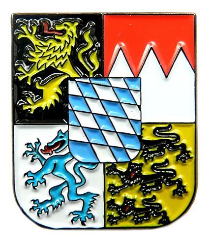 Pin Freistaat Bayern Wappen Anstecker NEU Anstecknadel