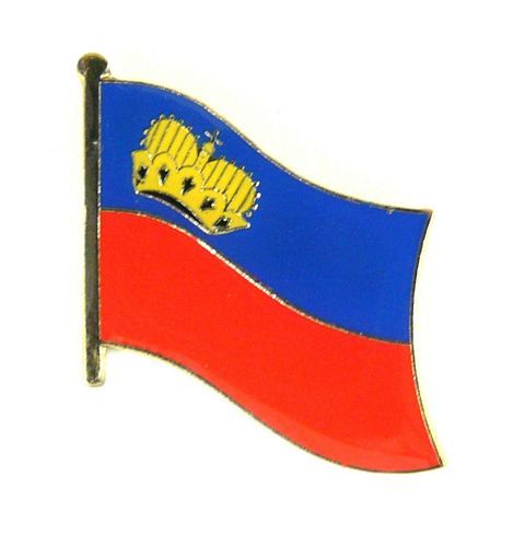 Flaggen Pin Fahne Liechtenstein Pins NEU Anstecknadel