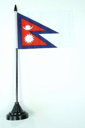 Fahne / Tischflagge Nepal NEU 11 x 16 cm Flaggen