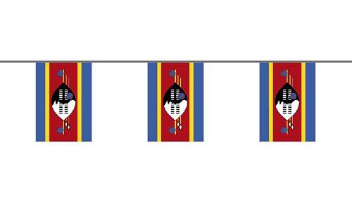 Flaggenkette Swasiland 6 m