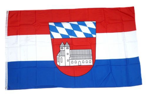 Flagge / Fahne Landkreis Cham Hissflagge 90 x 150 cm