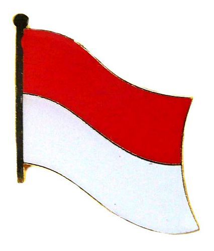 Flaggen Pin Monaco NEU Fahne Flagge Anstecknadel