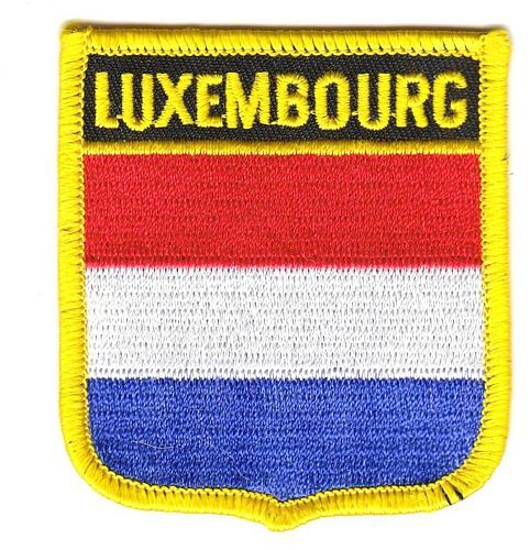 Wappen Aufnäher Fahne Luxemburg