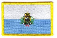 Fahnen Aufnäher San Marino Fahnen Aufnäher San Marino
