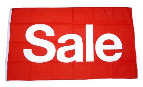 Fahne / Flagge SALE rot NEU 90 x 150 cm