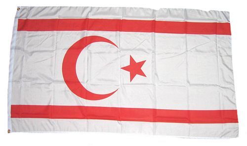 Fahne / Flagge Nordzypern 90 x 150 cm