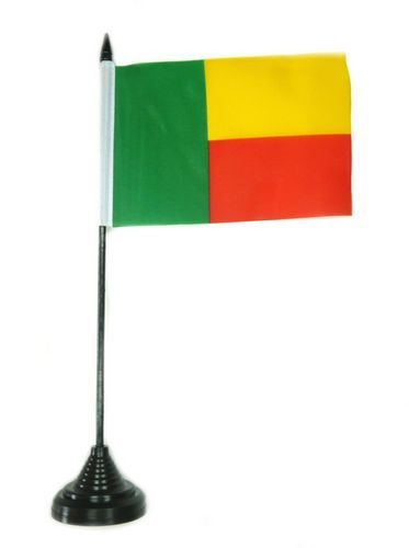 Fahne / Tischflagge Benin NEU 11 x 16 cm Flaggen