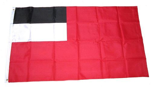 Fahne Karo orange Flagge schwarz Hissflagge 90 x 150 cm 
