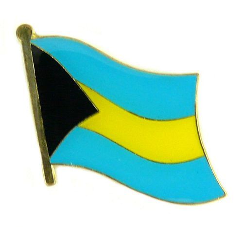 Flaggen Pin Fahne Bahamas NEU Pins Anstecknadel Flagge