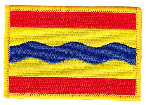 Fahnen Aufnäher Niederlande - Overijssel Fahne Flagge Patch