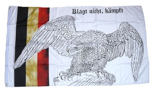 Deutschlandflagge mit Adler