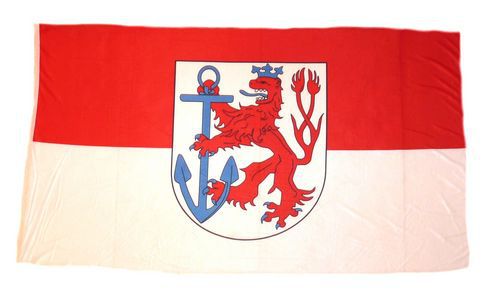 Flagge / Fahne Düsseldorf Hissflagge 90 x 150 cm