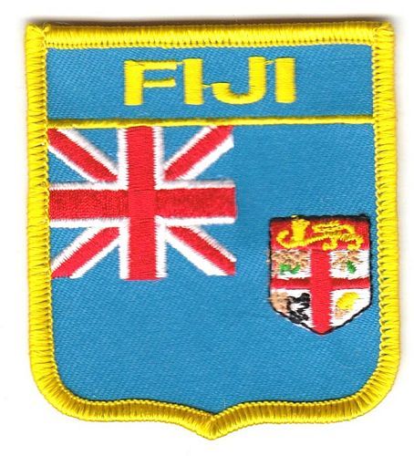 Wappen Aufnäher Fahne Fidschi Inseln