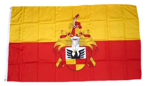 Aufnäher Wuppertal Fahne Flagge Patch 9 x 6 cm 