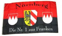 Fahne / Flagge Fußball Nürnberg 90 x 150 cm Fahne / Flagge Fußball Nürnberg 90 x 150 cm