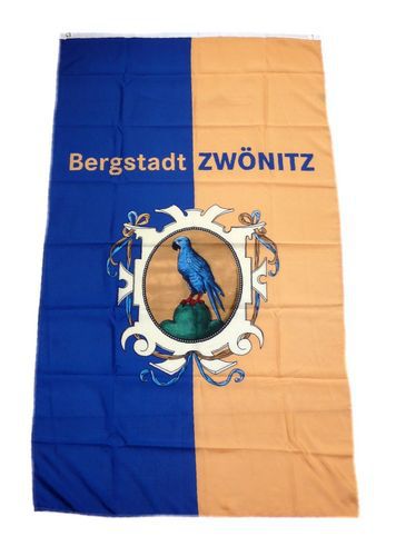 Flagge / Fahne Zwönitz Erzgebirge Hissflagge 90 x 150 cm