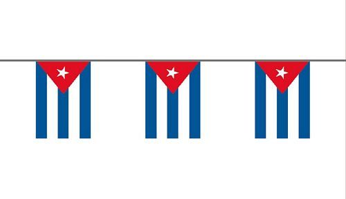 Flaggenkette Kuba 6 m