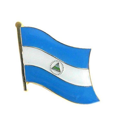 Fahnen Anstecker Pin Nicaragua