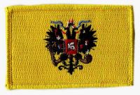 Fahnen Aufnäher Russland Zar Fahnen Aufnäher Russland Zar