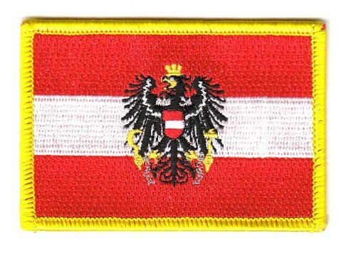 Fahnen Aufnäher Österreich Adler